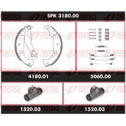 Stabdžių rinkinys, būgniniai stabdžiai REMSA SPK 3180.00