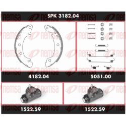 Stabdžių rinkinys, būgniniai stabdžiai REMSA SPK 3182.04