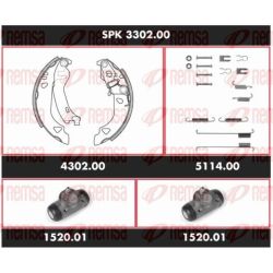 Stabdžių rinkinys, būgniniai stabdžiai REMSA SPK 3302.00
