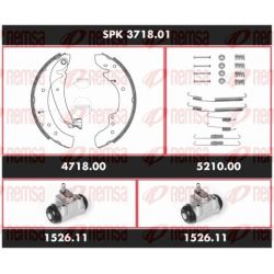Stabdžių rinkinys, būgniniai stabdžiai REMSA SPK 3718.01