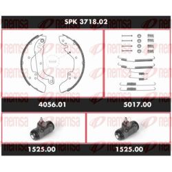 Stabdžių rinkinys, būgniniai stabdžiai REMSA SPK 3718.02