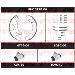Stabdžių rinkinys, būgniniai stabdžiai REMSA SPK 3719.00