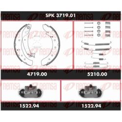 Stabdžių rinkinys, būgniniai stabdžiai REMSA SPK 3719.01