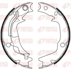 Stabdžių trinkelė, stovėjimo stabdys REMSA 4244.00