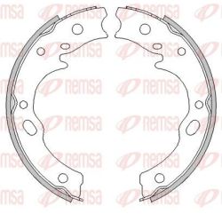 Stabdžių trinkelė, stovėjimo stabdys REMSA 4277.01