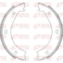 Stabdžių trinkelė, stovėjimo stabdys REMSA 4404.00