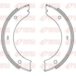 Stabdžių trinkelė, stovėjimo stabdys REMSA 4449.00