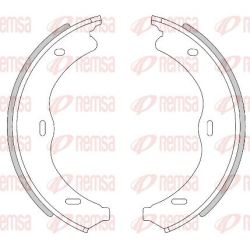Stabdžių trinkelė, stovėjimo stabdys REMSA 4469.00