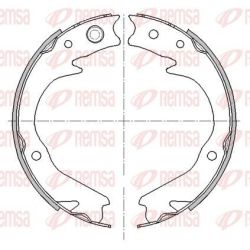 Stabdžių trinkelė, stovėjimo stabdys REMSA 4476.00