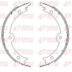 Stabdžių trinkelė, stovėjimo stabdys REMSA 4517.00