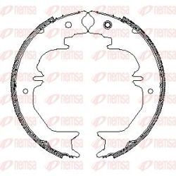 Stabdžių trinkelė, stovėjimo stabdys REMSA 4540.01