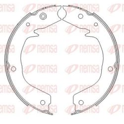 Stabdžių trinkelė, stovėjimo stabdys REMSA 4541.00