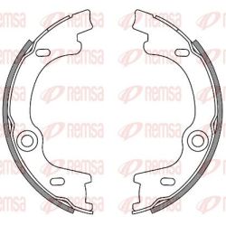 Stabdžių trinkelė, stovėjimo stabdys REMSA 4630.00