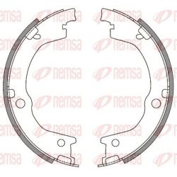 Stabdžių trinkelė, stovėjimo stabdys REMSA 4644.00