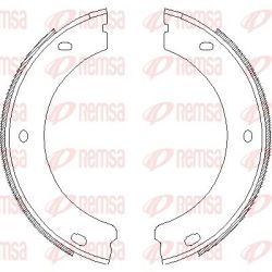 Stabdžių trinkelė, stovėjimo stabdys REMSA 4652.00