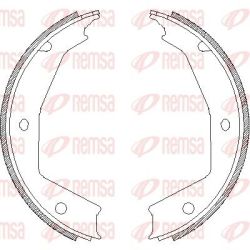 Stabdžių trinkelė, stovėjimo stabdys REMSA 4705.00