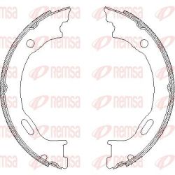 Stabdžių trinkelė, stovėjimo stabdys REMSA 4707.01