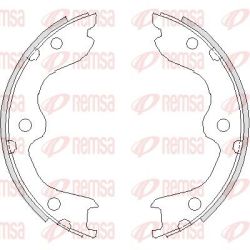 Stabdžių trinkelė, stovėjimo stabdys REMSA 4738.00