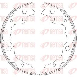 Stabdžių trinkelė, stovėjimo stabdys REMSA 4752.00