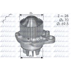 Vandens siurblys, variklio aušinimas DOLZ C121