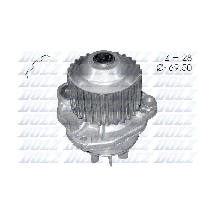 Vandens siurblys, variklio aušinimas DOLZ C135