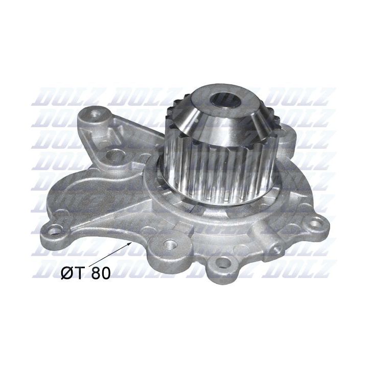 Vandens siurblys, variklio aušinimas DOLZ H222