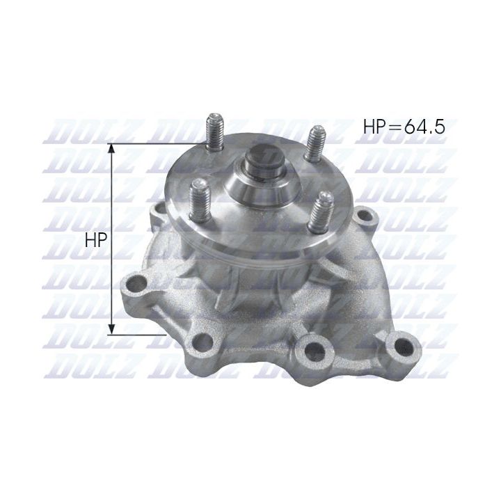 Vandens siurblys, variklio aušinimas DOLZ H225