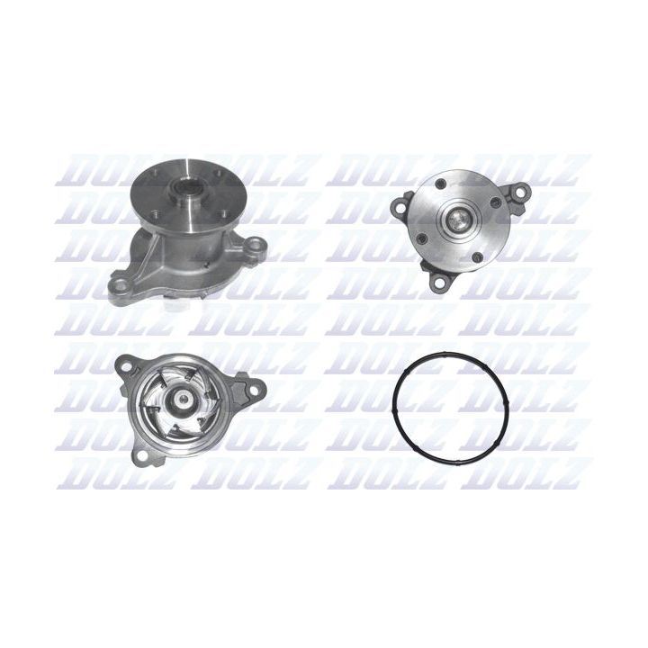 Vandens siurblys, variklio aušinimas DOLZ H242