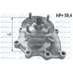 Vandens siurblys, variklio aušinimas DOLZ K103
