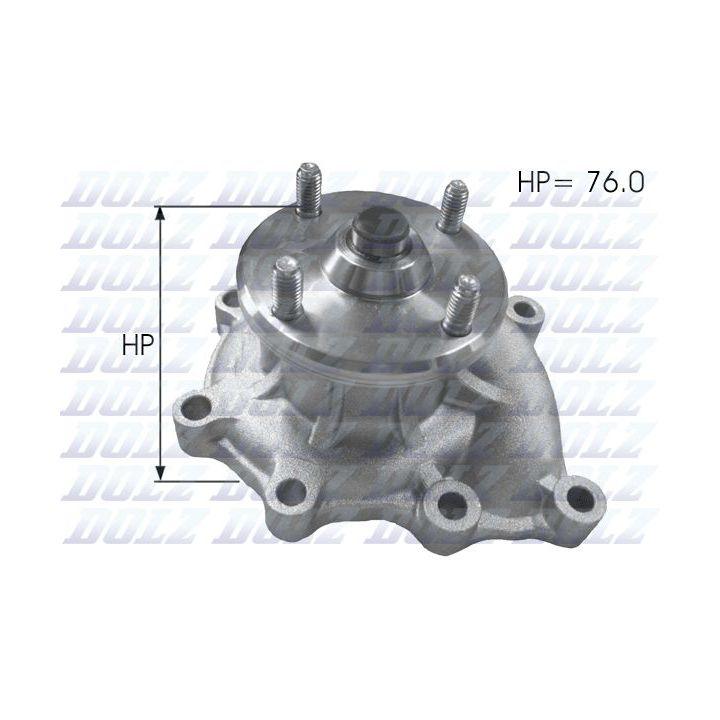 Vandens siurblys, variklio aušinimas DOLZ K109