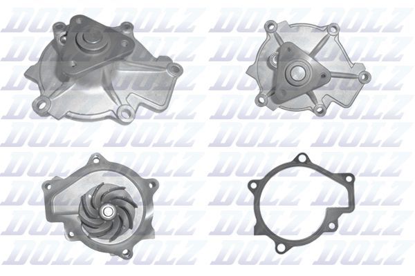 Vandens siurblys, variklio aušinimas DOLZ K112