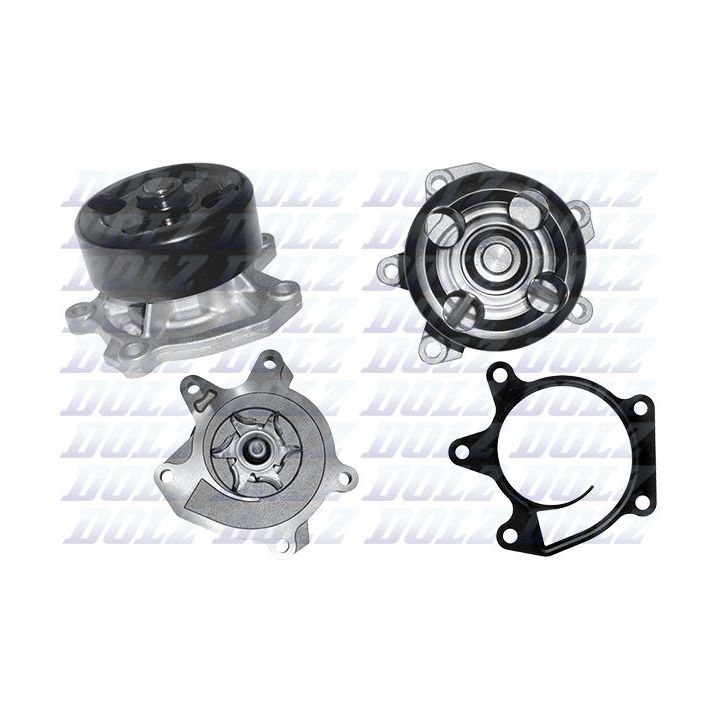 Vandens siurblys, variklio aušinimas DOLZ N159