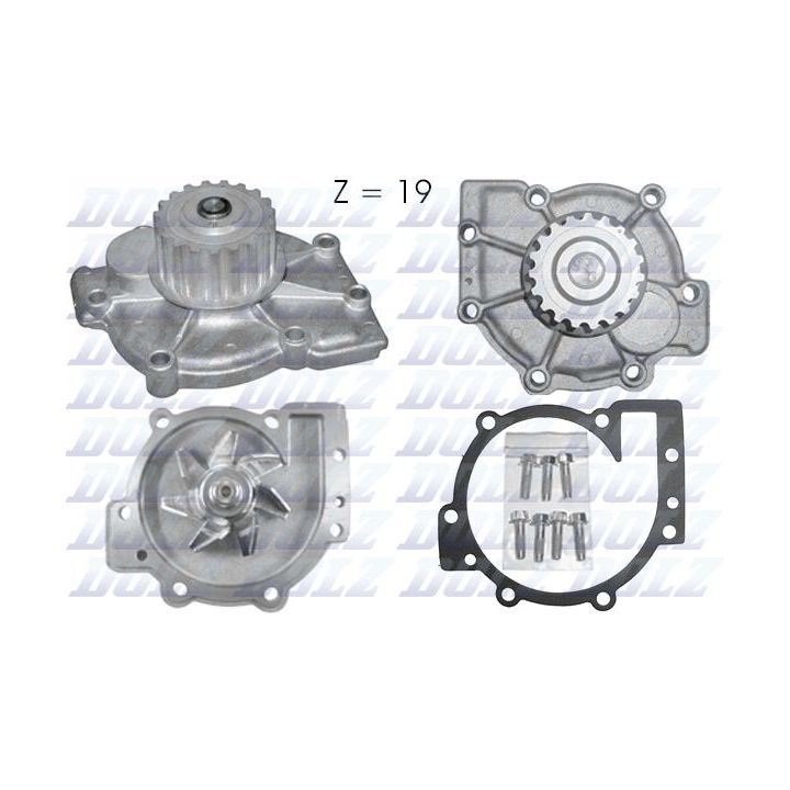 Vandens siurblys, variklio aušinimas DOLZ R199