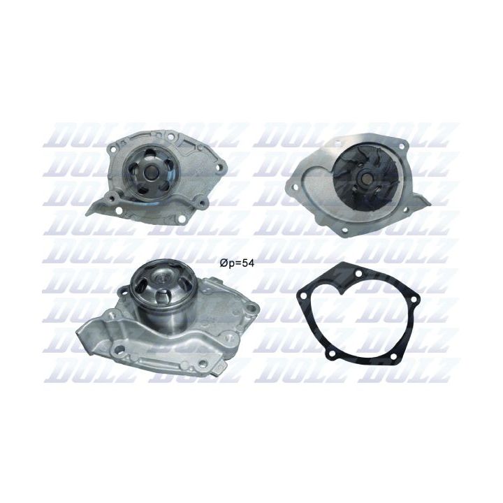 Vandens siurblys, variklio aušinimas DOLZ R233