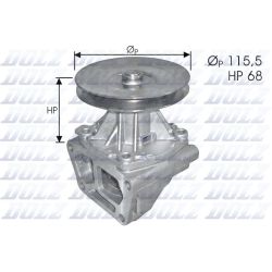 Vandens siurblys, variklio aušinimas DOLZ S129