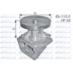 Vandens siurblys, variklio aušinimas DOLZ S134
