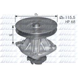 Vandens siurblys, variklio aušinimas DOLZ S135