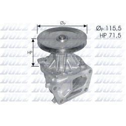 Vandens siurblys, variklio aušinimas DOLZ S136