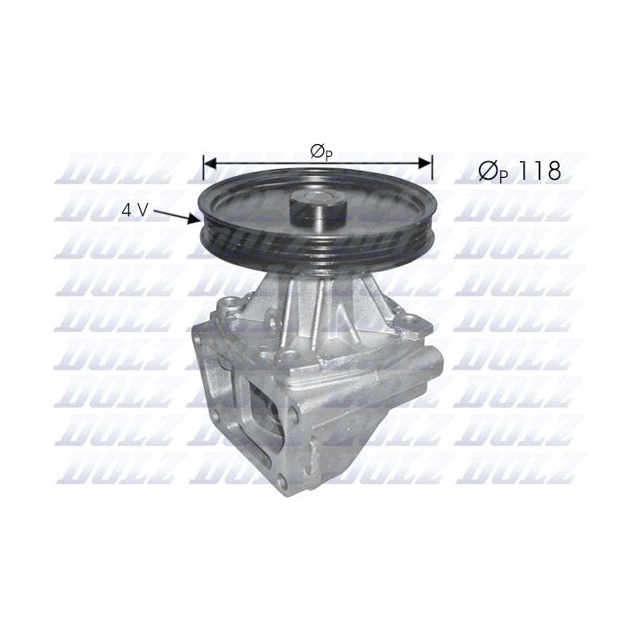 Vandens siurblys, variklio aušinimas DOLZ S146