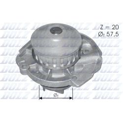 Vandens siurblys, variklio aušinimas DOLZ S161