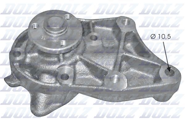 Vandens siurblys, variklio aušinimas DOLZ S162