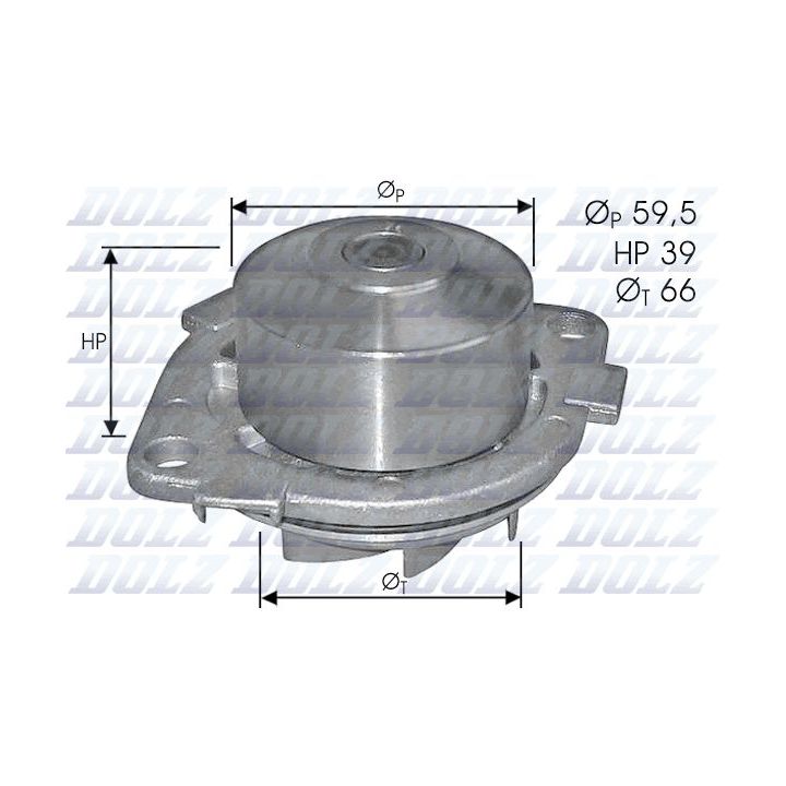 Vandens siurblys, variklio aušinimas DOLZ S211
