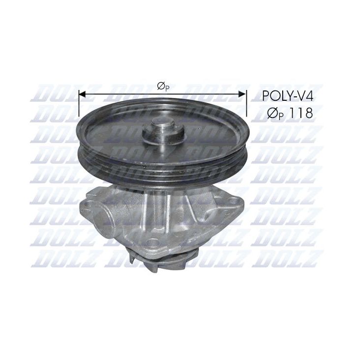 Vandens siurblys, variklio aušinimas DOLZ S226