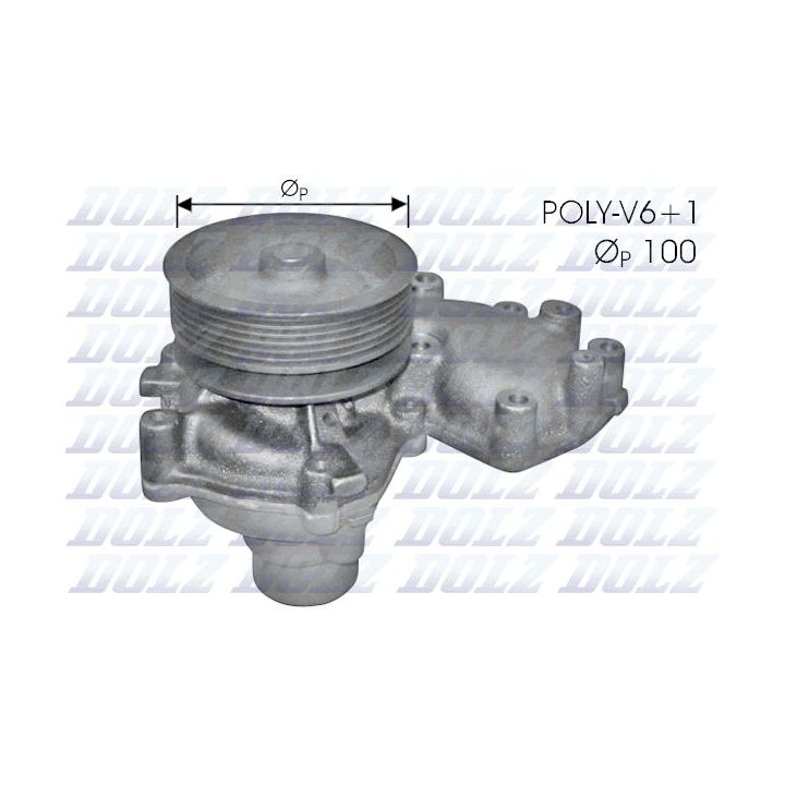 Vandens siurblys, variklio aušinimas DOLZ S227