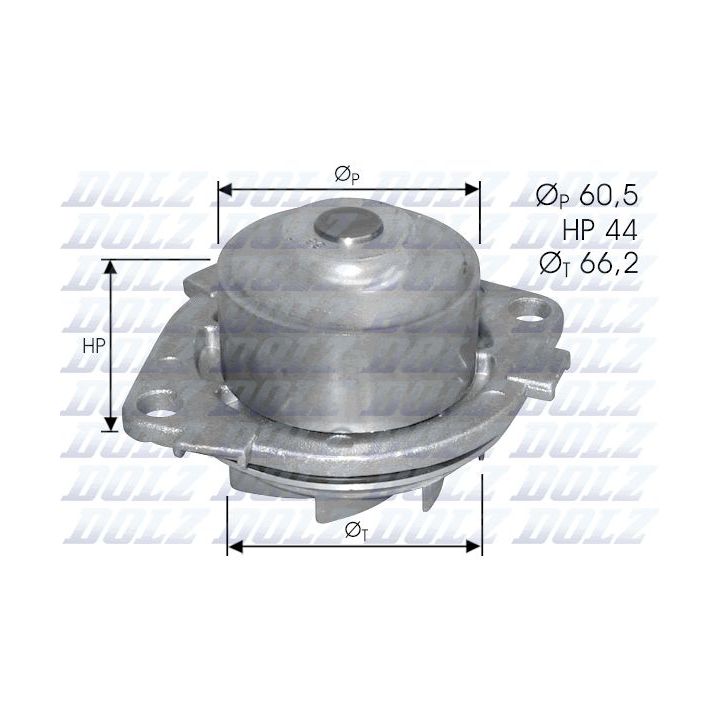 Vandens siurblys, variklio aušinimas DOLZ S231