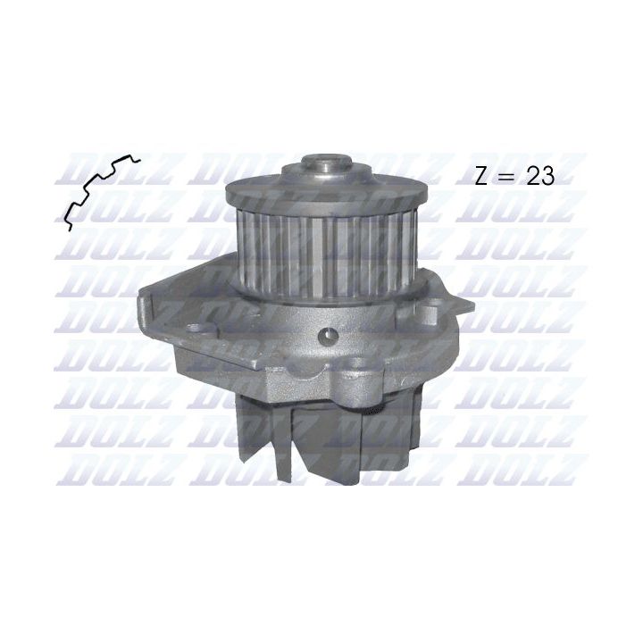 Vandens siurblys, variklio aušinimas DOLZ S320