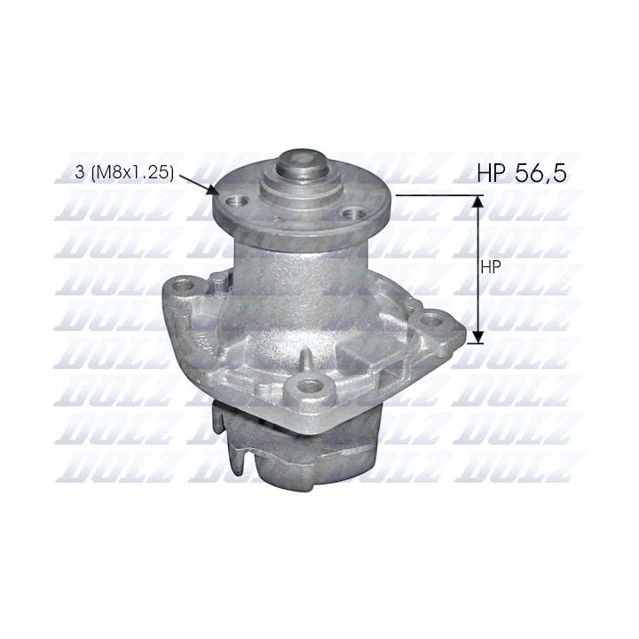Vandens siurblys, variklio aušinimas DOLZ S348