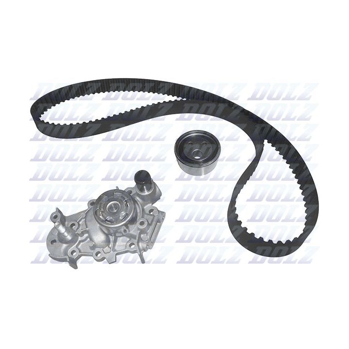 Vandens siurblio ir paskirstymo diržo komplektas DOLZ KD002