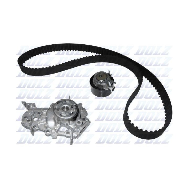 Vandens siurblio ir paskirstymo diržo komplektas DOLZ KD039