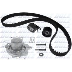 Vandens siurblio ir paskirstymo diržo komplektas DOLZ KD045